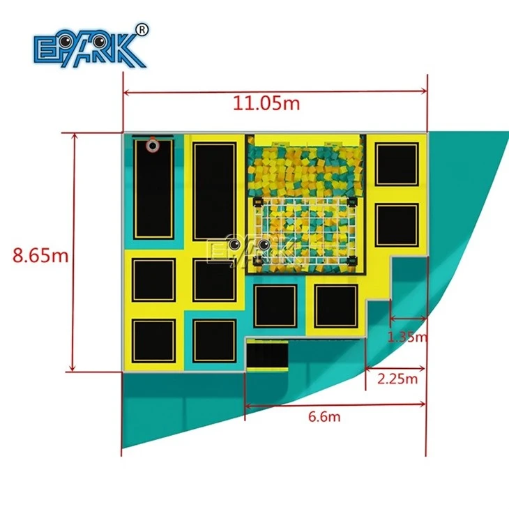 commercial trampoline equipment