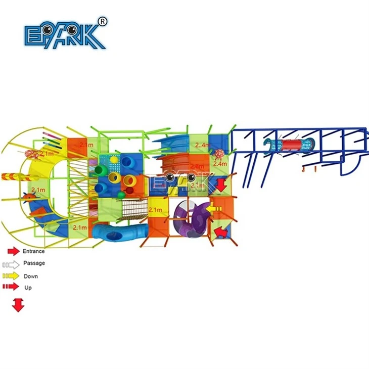 Amusement Park Indoor Soft Playground