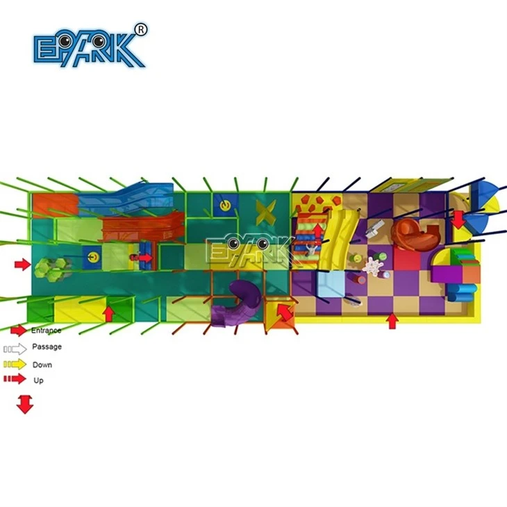 Amusement Park Indoor Soft Playground