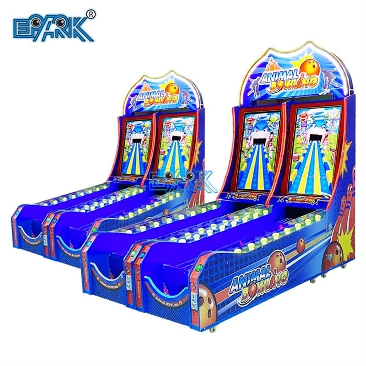 Double Player Animal Bowling Sports Machine