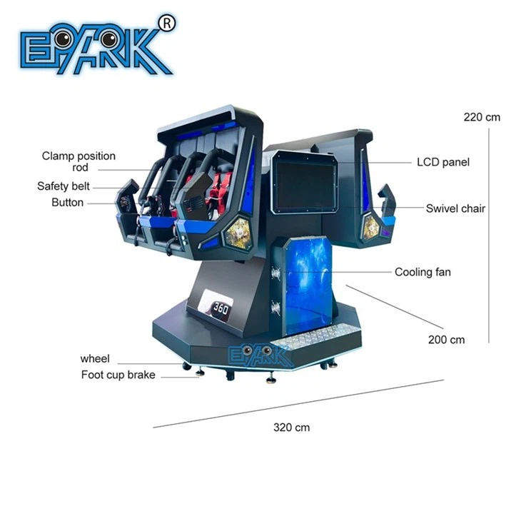 VR 360 Rotation Flight Simulator