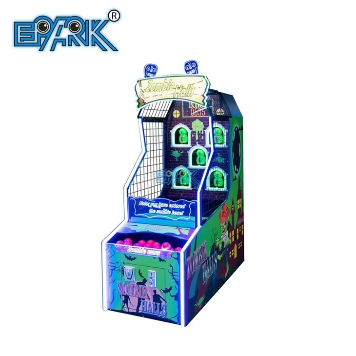 Zombie Pitching Throwing Ball Redemption Game